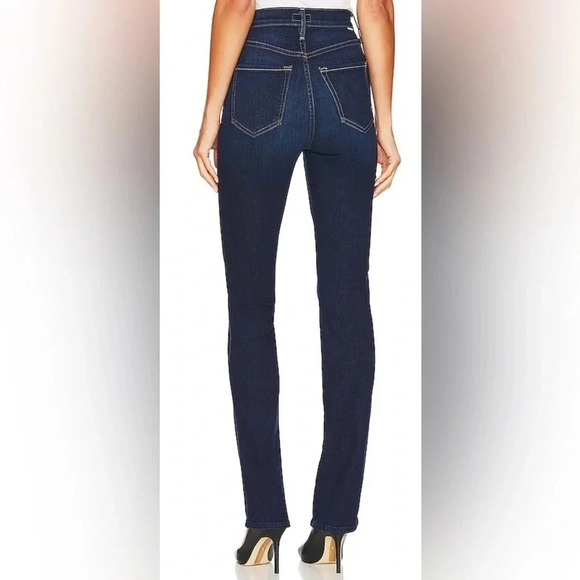 NEW MOTHER High Waisted Double Rider Skimp in Off Limits Size 25 B1546 - Picture 3 of 8